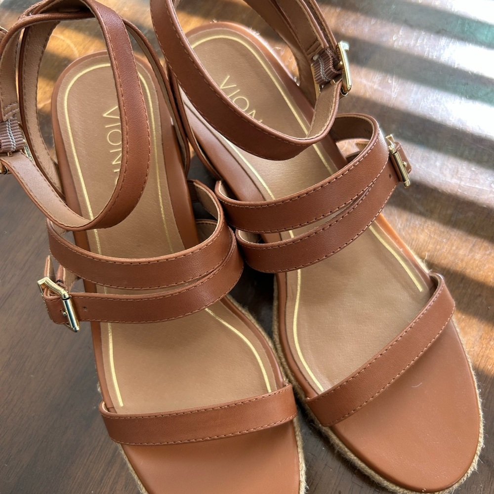 Vionic Women's Adjustable Strap Wedge Sandals, Si… - image 1